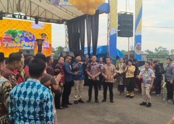 Bupati Agus Rubiyanto Resmi Buka Bazar UMKM HUT Tebo ke-26: Dorong Penguatan Ekonomi Daerah yang Mandiri