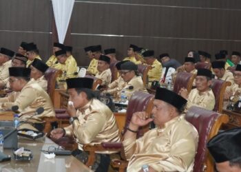 Seluruh Anggota DPRD Hadir Lengkap, Wujud Kekompakan dan Komitmen pada HUT ke-26 Kabupaten Tebo