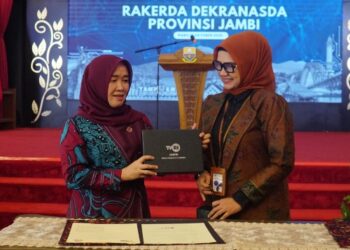 Kolaborasi Hj. Hesti Haris dan TVRI, Kriya Jambi Makin Mendunia