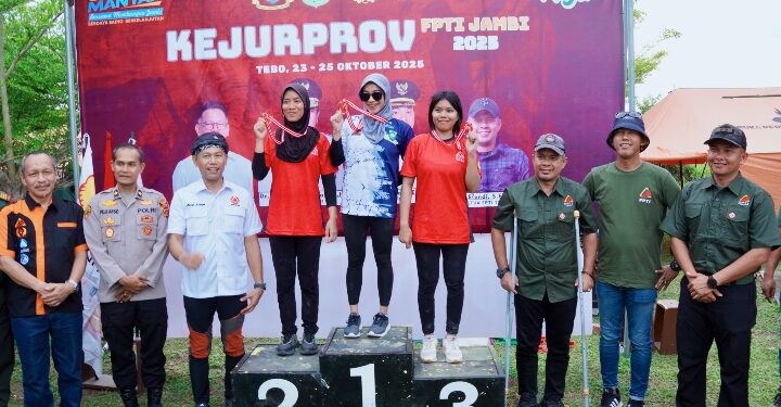 Wakil Bupati Tebo Buka Kejuaraan Provinsi FPTI Jambi 2025
