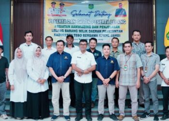 Pemkab Tebo dan KPKNL Jambi Gelar Aanwijzing dan Penjelasan Lelang Barang Milik Daerah