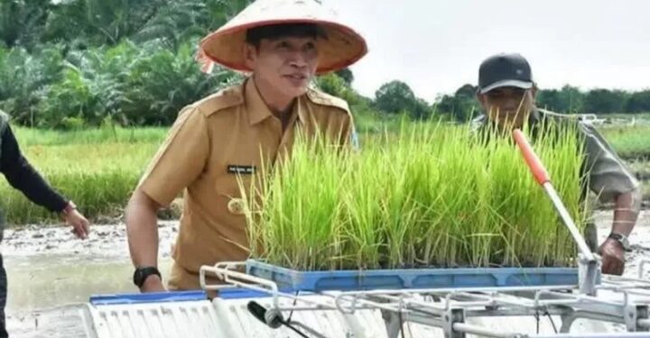 Tingkatkan Hasil Pertanian, Pemkab Batang Hari Berikan Alat Pertanian