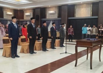 Hasil Lelang JPT Ditetapkan, Lima Pejabat Eselon II Resmi Dilantik di Pemkab Tebo