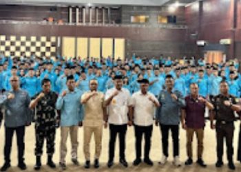 Pimpinan DPRD Tebo Hadiri Pengukuhan Pengurus PPDI, Sekaligus Penyerahan NIBD Perangkat Desa