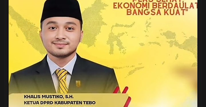 Ketua DPRD Tebo Khalis Mustiko Sampaikan Harapan pada Hari Pers Nasional 2026
