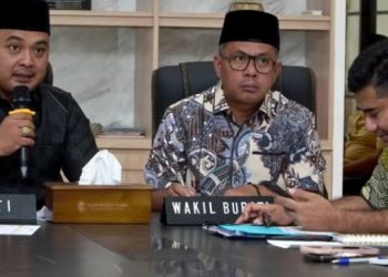 Bupati Gelar Virtual FGD Penguatan Fiskal Daerah Bersama Ditjen Bina Keuangan Daerah Kemendagri