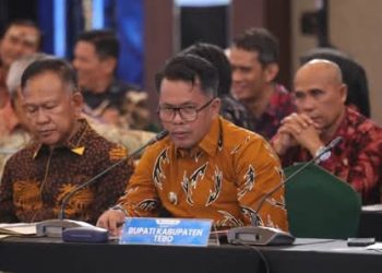 Wakil Bupati Tebo Hadiri Kegiatan High Level Meeting TPID Provinsi Jambi 2026