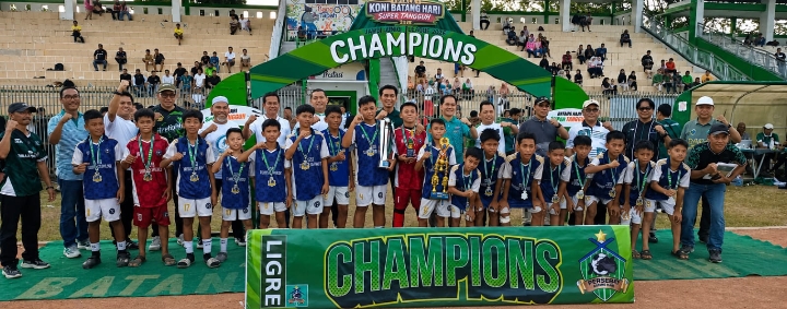 SSB Tunas Bangsa Borong Penghargaan, Pelatih Terbaik, Pemain Terbaik hingga Best Keeper 