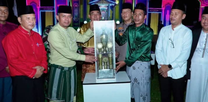Wabup Tebo Hadiri Penutupan MTQ ke-18 Tingkat Kecamatan Tebo Ilir
