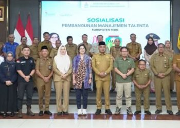 Bupati Tebo Bahas Persiapan Manajemen Talenta di Lingkungan Pemkab Tebo