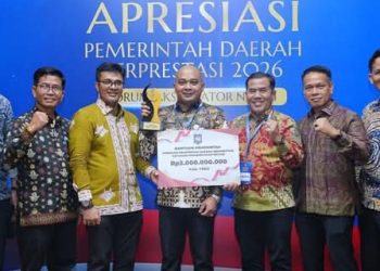 Kabupaten Tebo Raih Juara 1 Nasional Pengendalian Inflasi, Bupati Terima Penghargaan dari Mendagri