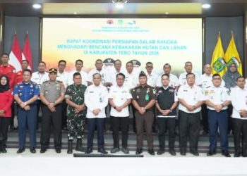 Rakor Persiapan Menghadapi Karhutla Tahun 2026
